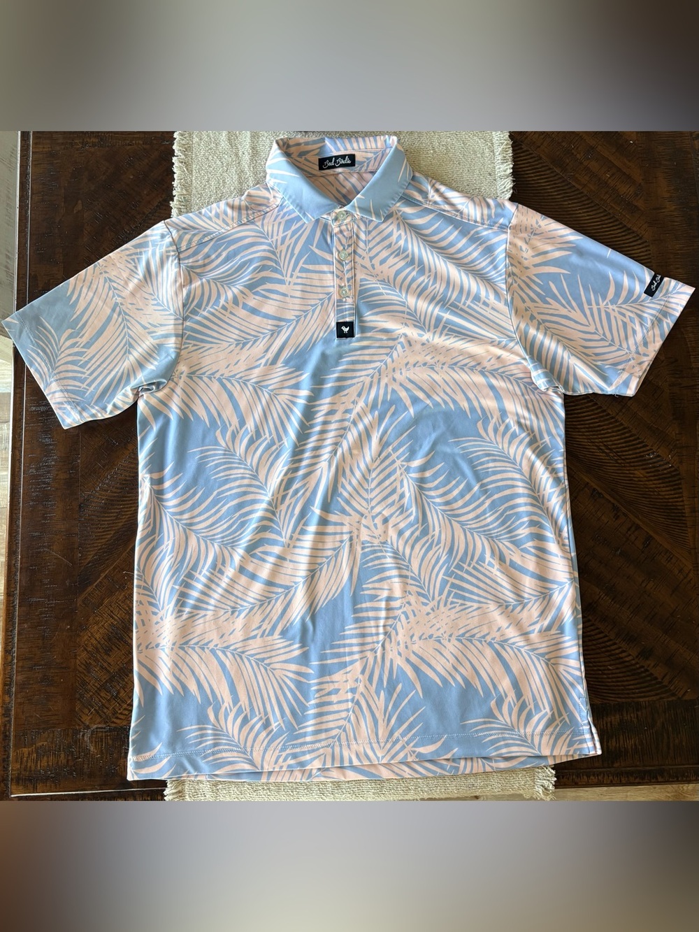 Bad Birdie Tropical Golf Polo